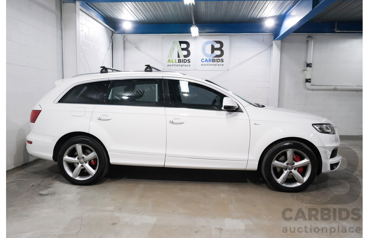 11/2010 Audi Q7 4.2 TDI Quattro AWD MY11 4d Wagon White Twin Turbo diesel 4.1L