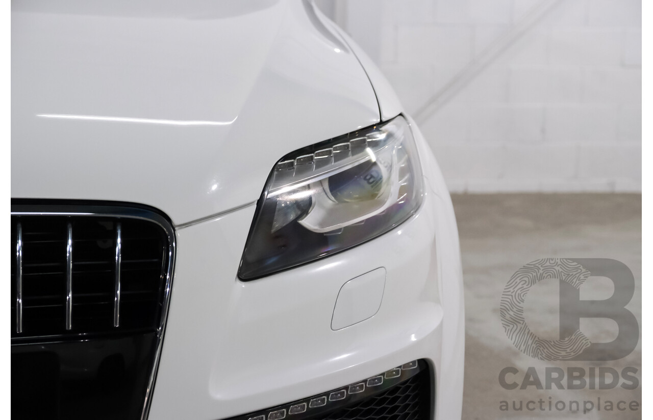 11/2010 Audi Q7 4.2 TDI Quattro AWD MY11 4d Wagon White Twin Turbo diesel 4.1L