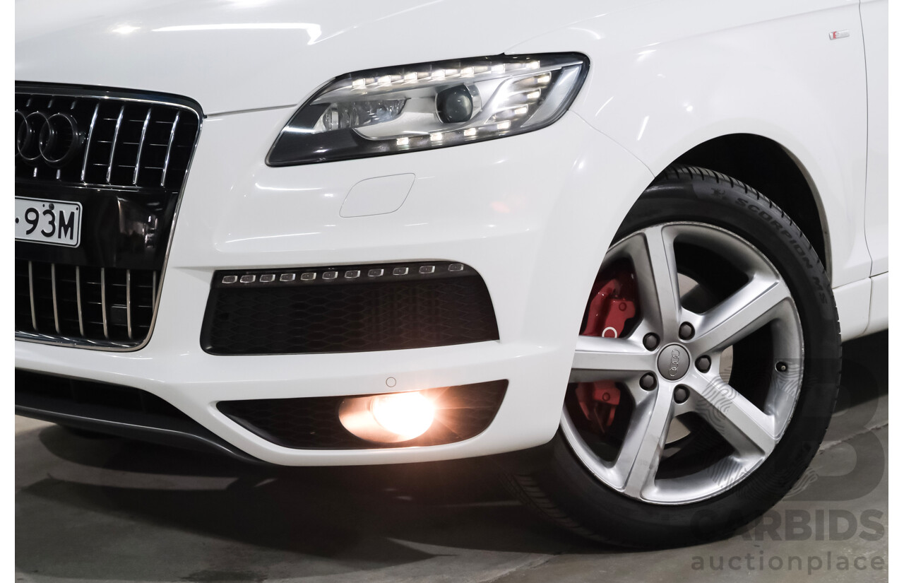 11/2010 Audi Q7 4.2 TDI Quattro AWD MY11 4d Wagon White Twin Turbo diesel 4.1L