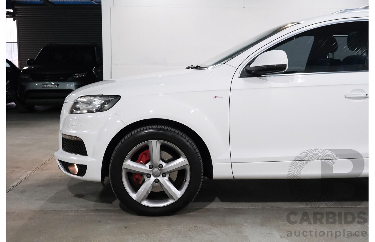 11/2010 Audi Q7 4.2 TDI Quattro AWD MY11 4d Wagon White Twin Turbo diesel 4.1L