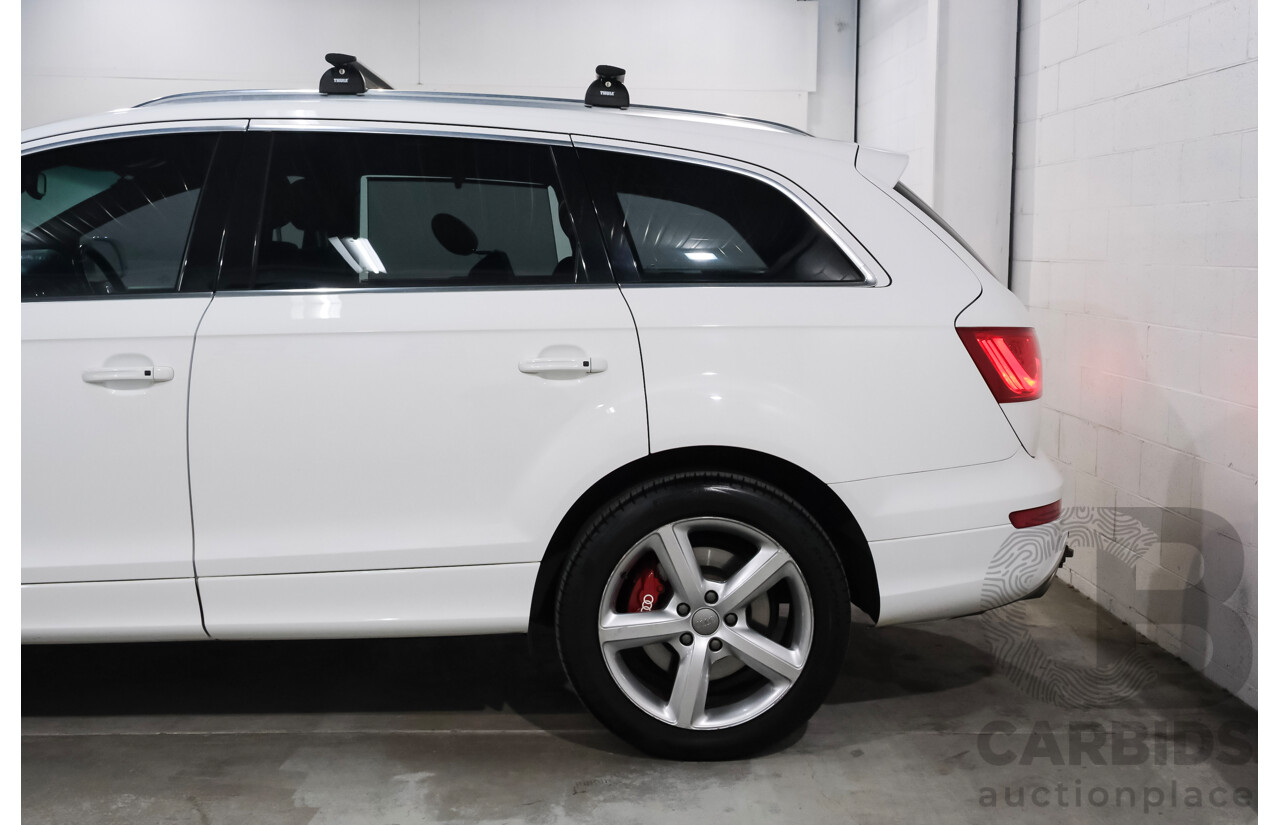 11/2010 Audi Q7 4.2 TDI Quattro AWD MY11 4d Wagon White Twin Turbo diesel 4.1L