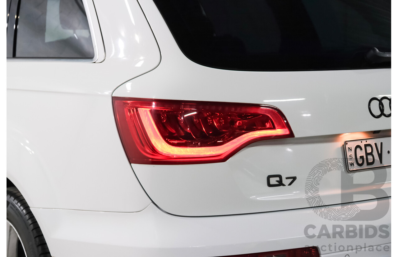 11/2010 Audi Q7 4.2 TDI Quattro AWD MY11 4d Wagon White Twin Turbo diesel 4.1L