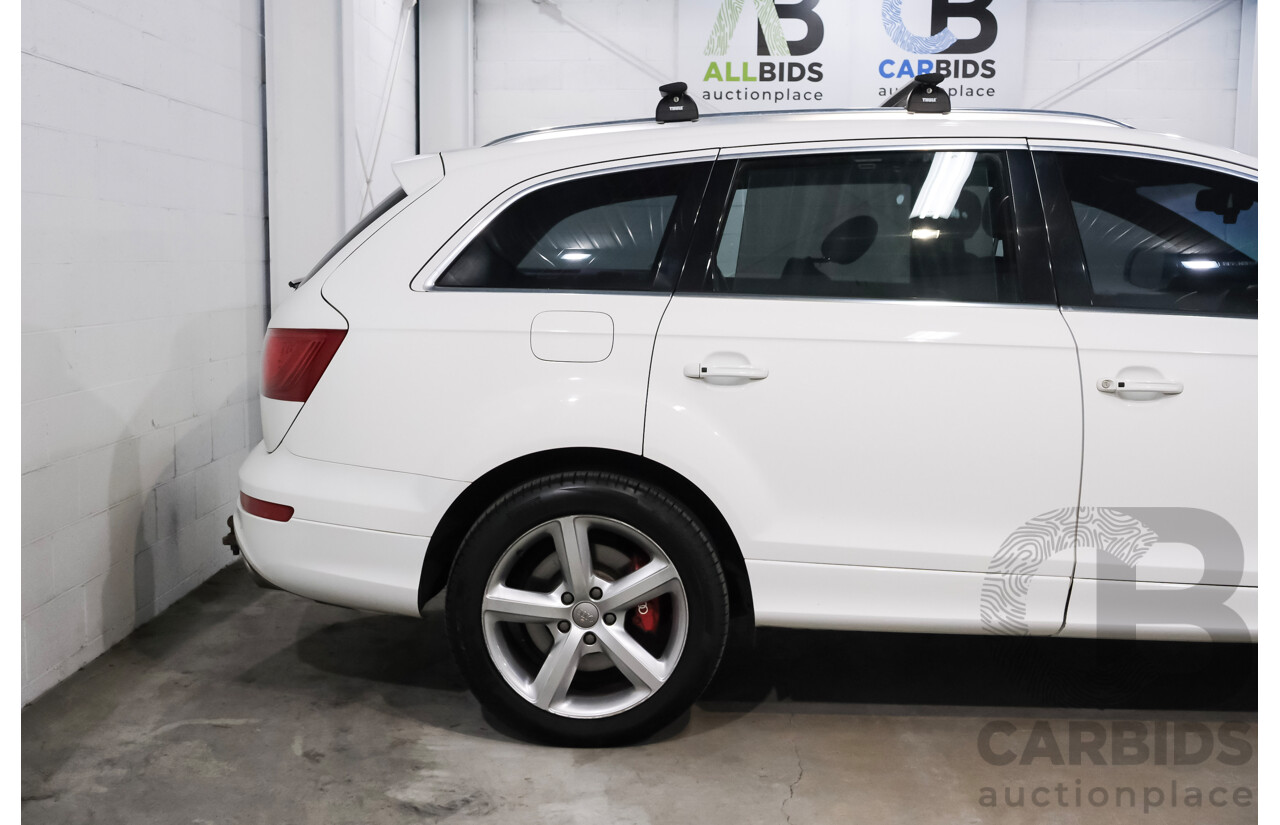 11/2010 Audi Q7 4.2 TDI Quattro AWD MY11 4d Wagon White Twin Turbo diesel 4.1L