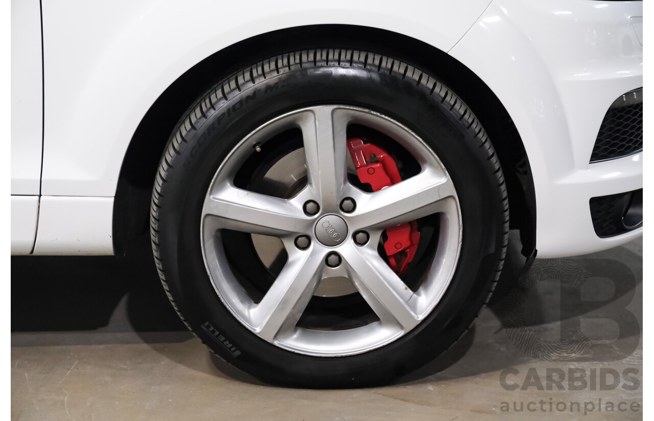 11/2010 Audi Q7 4.2 TDI Quattro AWD MY11 4d Wagon White Twin Turbo diesel 4.1L