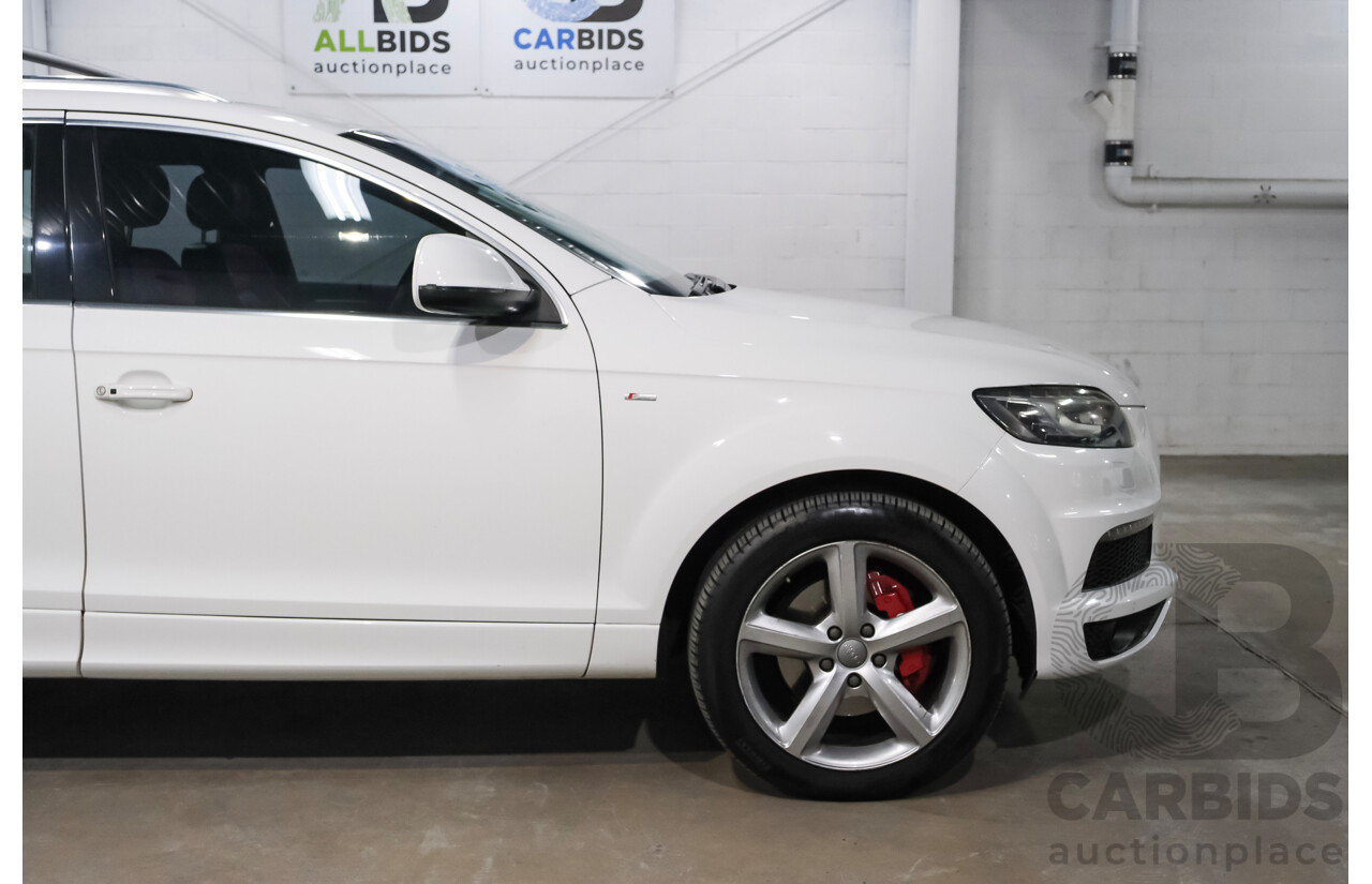 11/2010 Audi Q7 4.2 TDI Quattro AWD MY11 4d Wagon White Twin Turbo diesel 4.1L