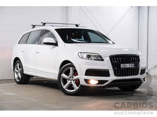 11/2010 Audi Q7 4.2 TDI Quattro AWD MY11 4d Wagon White Twin Turbo diesel 4.1L