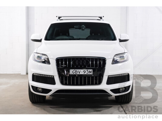 11/2010 Audi Q7 4.2 TDI Quattro AWD MY11 4d Wagon White Twin Turbo diesel 4.1L