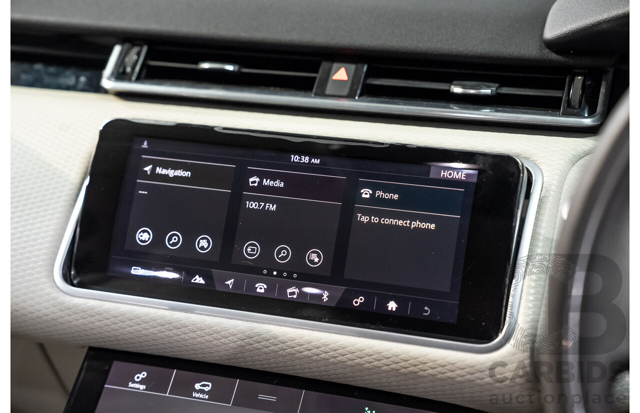 12/2017 Range Rover Velar D300 S AWD MY18 4d Wagon Storm Grey Metallic Turbo Diesel 3.0L