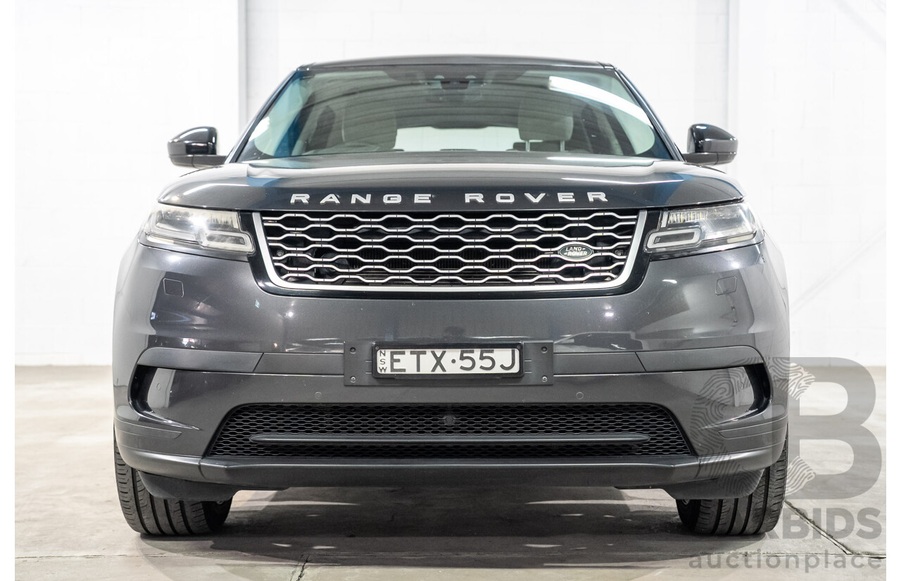 12/2017 Range Rover Velar D300 S AWD MY18 4d Wagon Storm Grey Metallic Turbo Diesel 3.0L