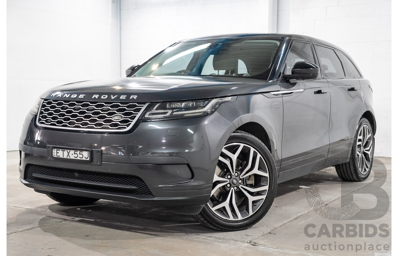 12/2017 Range Rover Velar D300 S AWD MY18 4d Wagon Storm Grey Metallic Turbo Diesel 3.0L