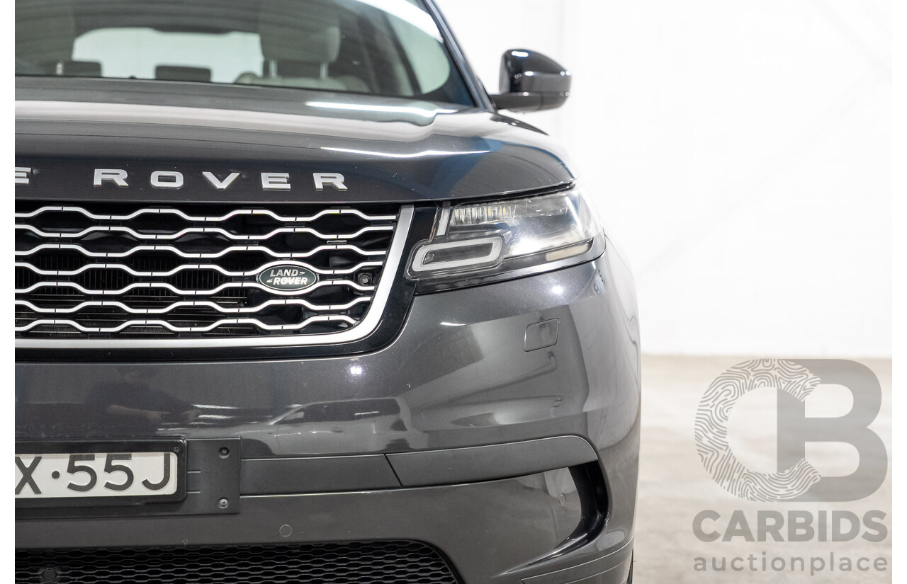 12/2017 Range Rover Velar D300 S AWD MY18 4d Wagon Storm Grey Metallic Turbo Diesel 3.0L