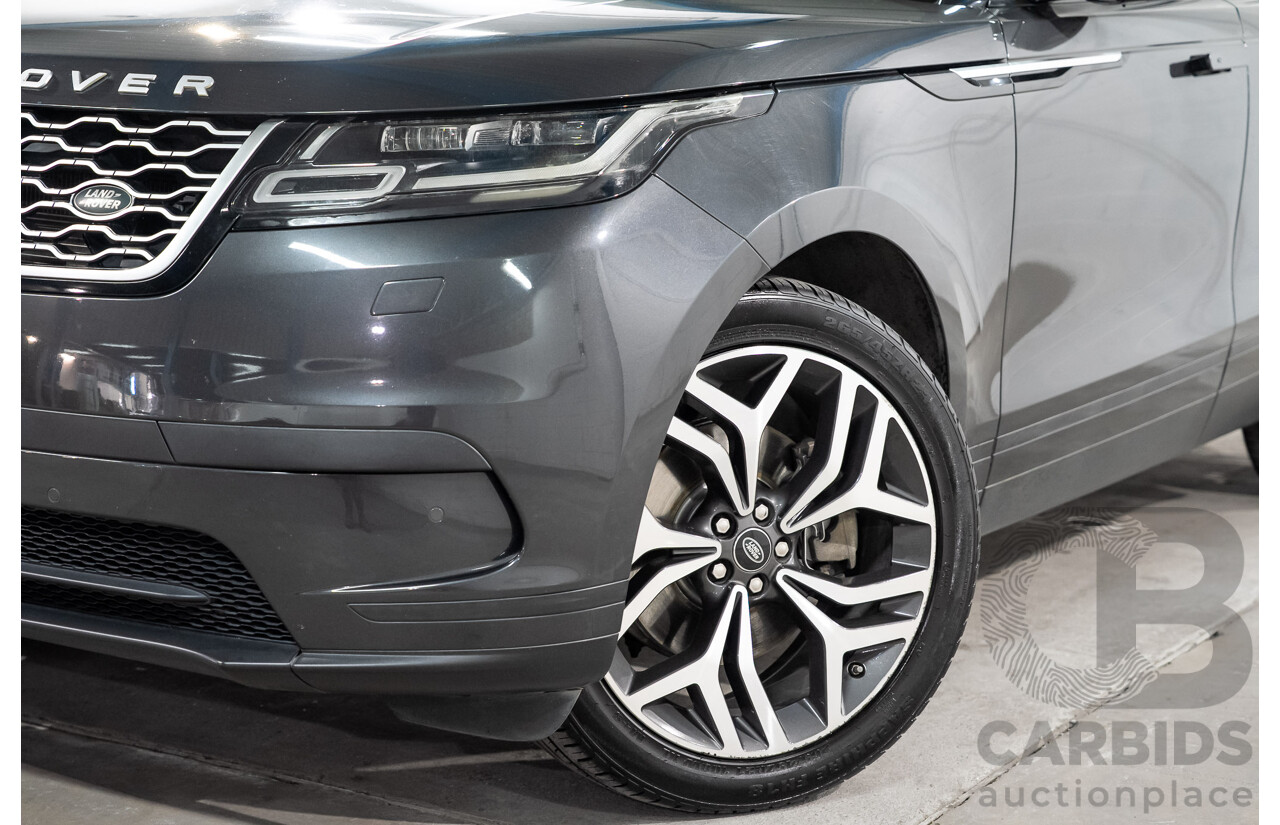 12/2017 Range Rover Velar D300 S AWD MY18 4d Wagon Storm Grey Metallic Turbo Diesel 3.0L