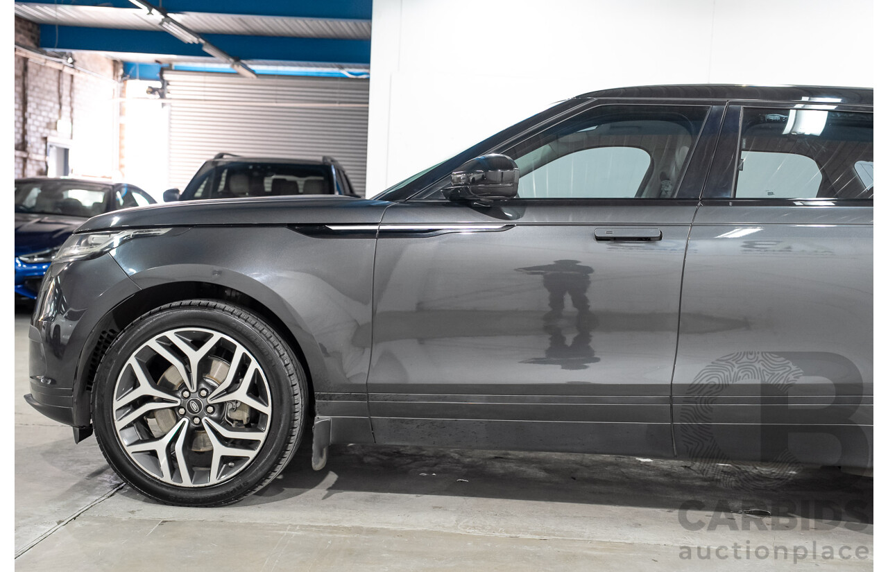 12/2017 Range Rover Velar D300 S AWD MY18 4d Wagon Storm Grey Metallic Turbo Diesel 3.0L