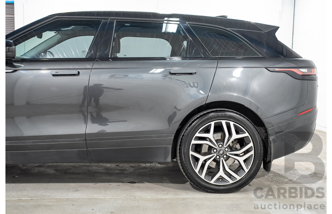 12/2017 Range Rover Velar D300 S AWD MY18 4d Wagon Storm Grey Metallic Turbo Diesel 3.0L