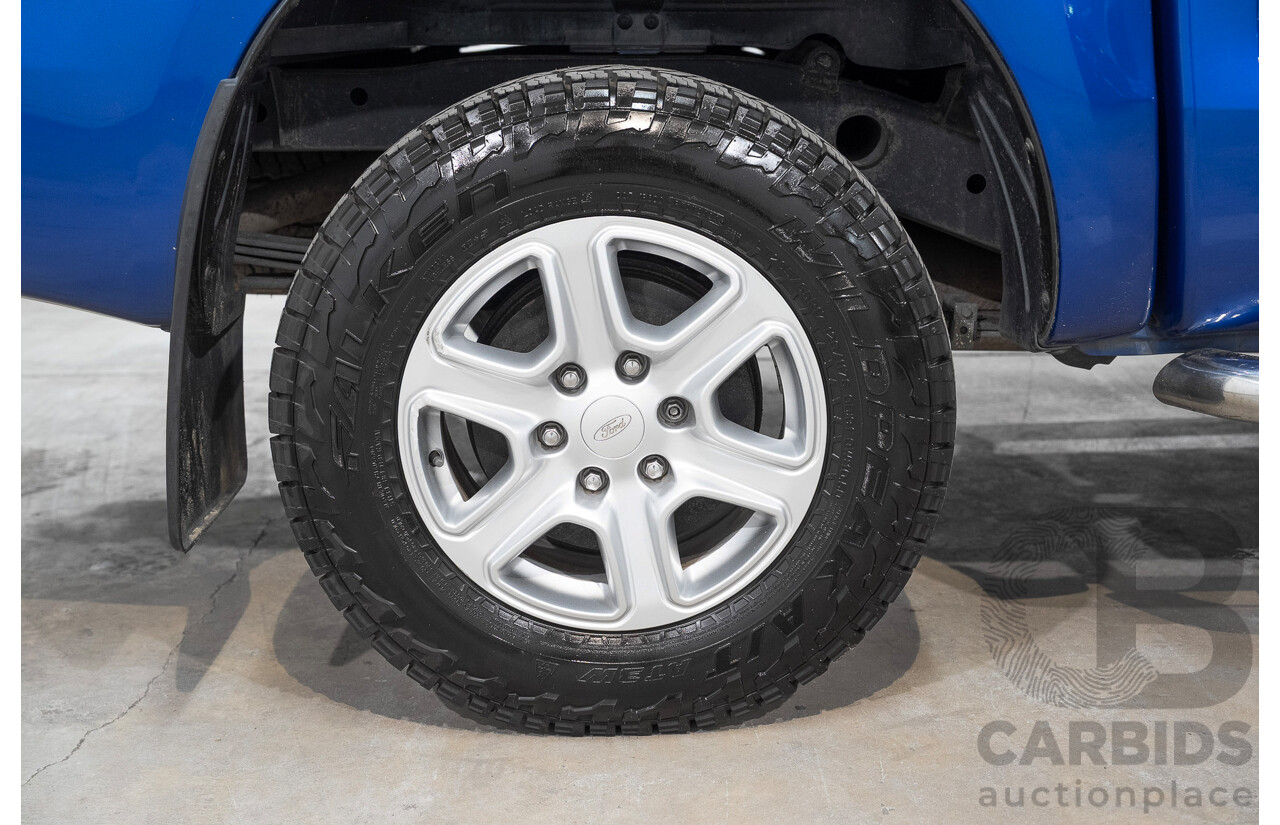 11/2014 Ford Ranger XLT 3.2 (4x4) PX Super Cab Pick Up Blue 3.2L