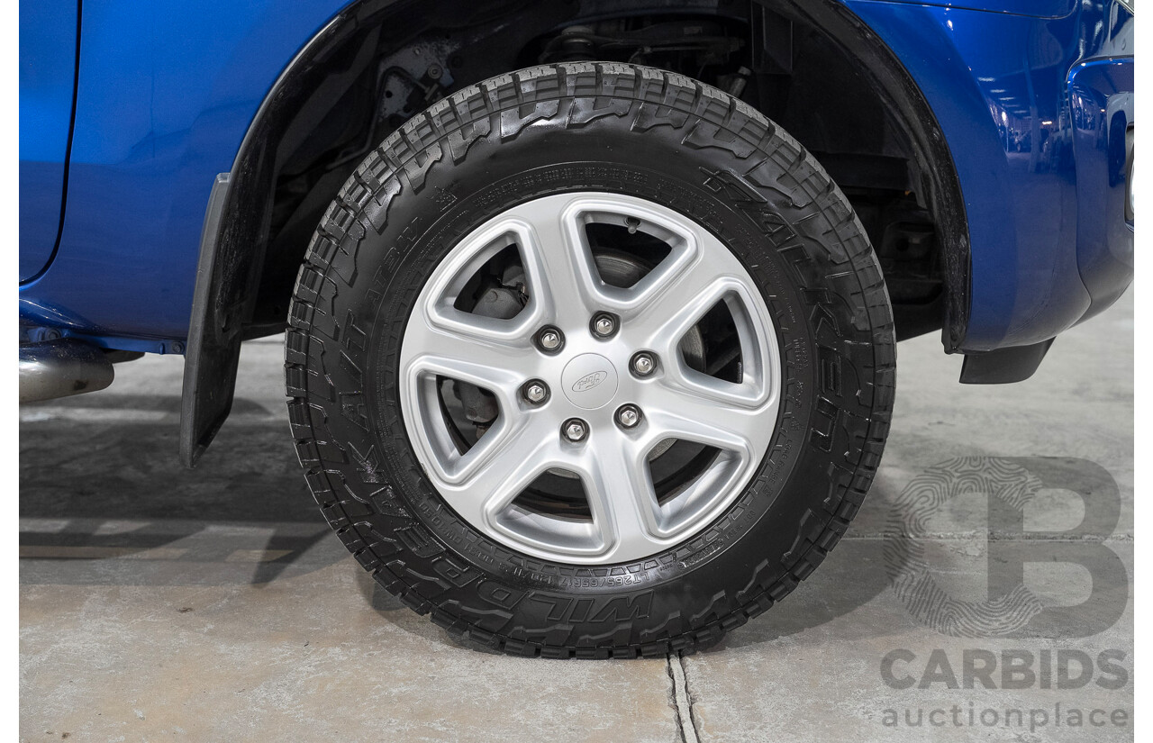 11/2014 Ford Ranger XLT 3.2 (4x4) PX Super Cab Pick Up Blue 3.2L