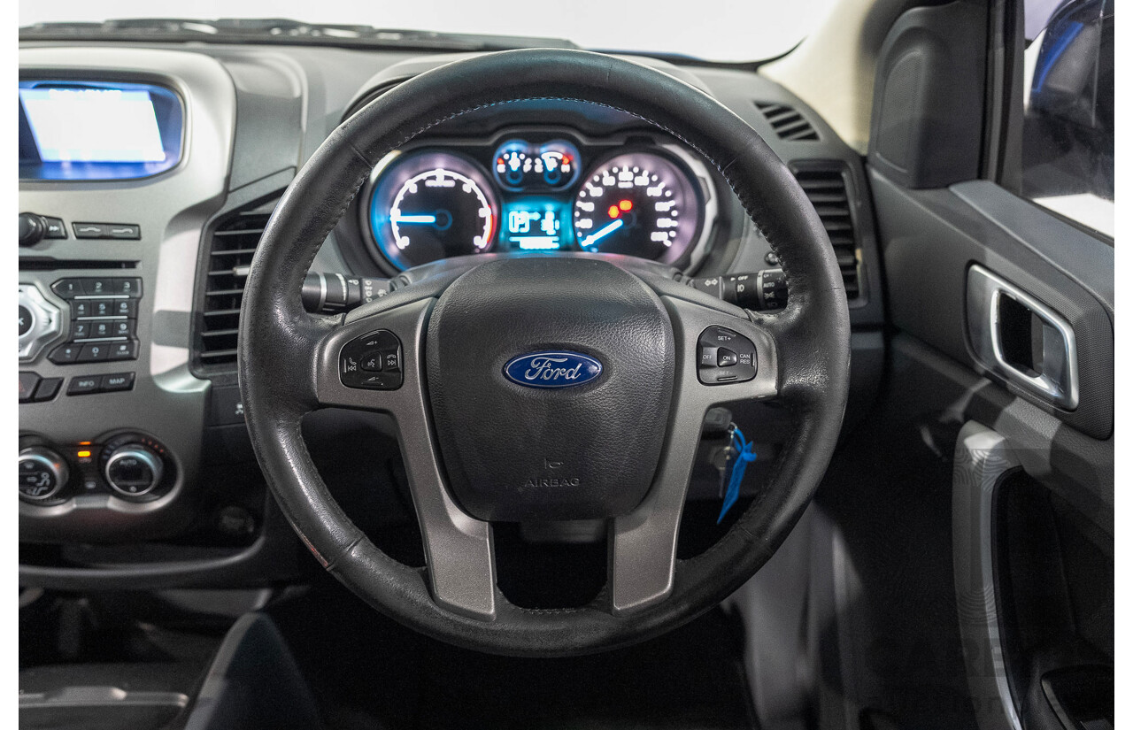 11/2014 Ford Ranger XLT 3.2 (4x4) PX Super Cab Pick Up Blue 3.2L