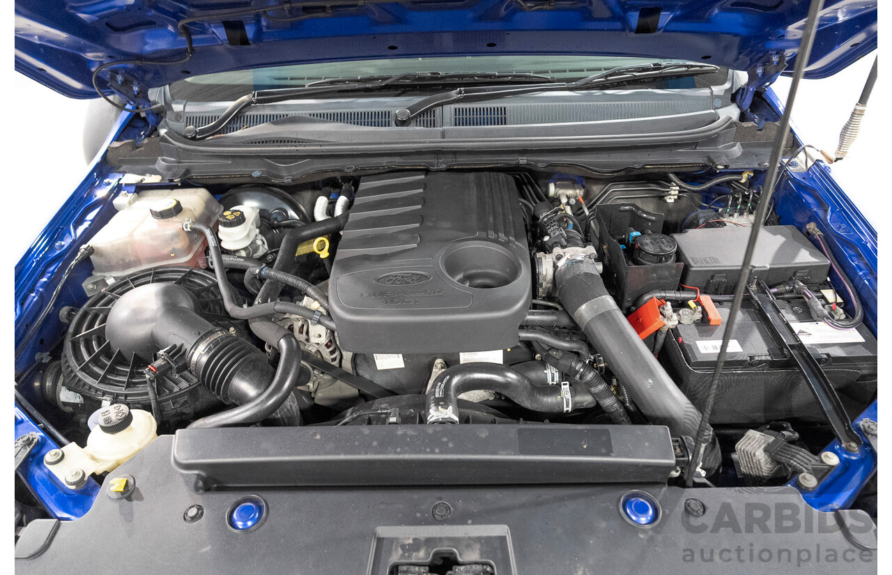 11/2014 Ford Ranger XLT 3.2 (4x4) PX Super Cab Pick Up Blue 3.2L
