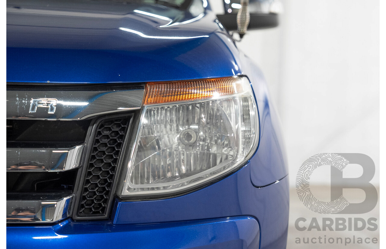 11/2014 Ford Ranger XLT 3.2 (4x4) PX Super Cab Pick Up Blue 3.2L