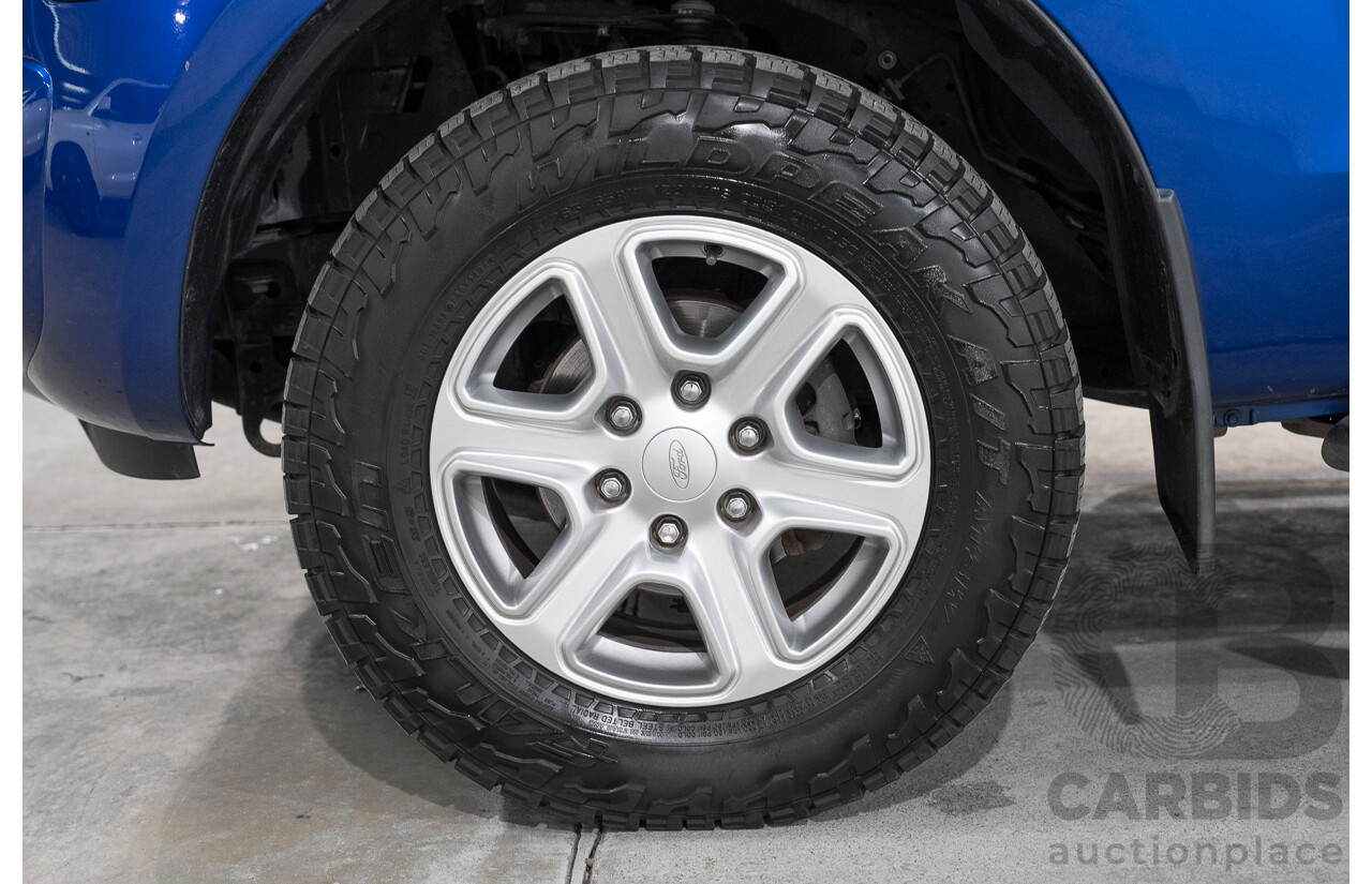 11/2014 Ford Ranger XLT 3.2 (4x4) PX Super Cab Pick Up Blue 3.2L