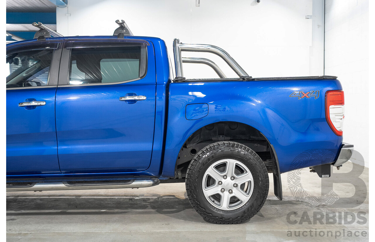 11/2014 Ford Ranger XLT 3.2 (4x4) PX Super Cab Pick Up Blue 3.2L