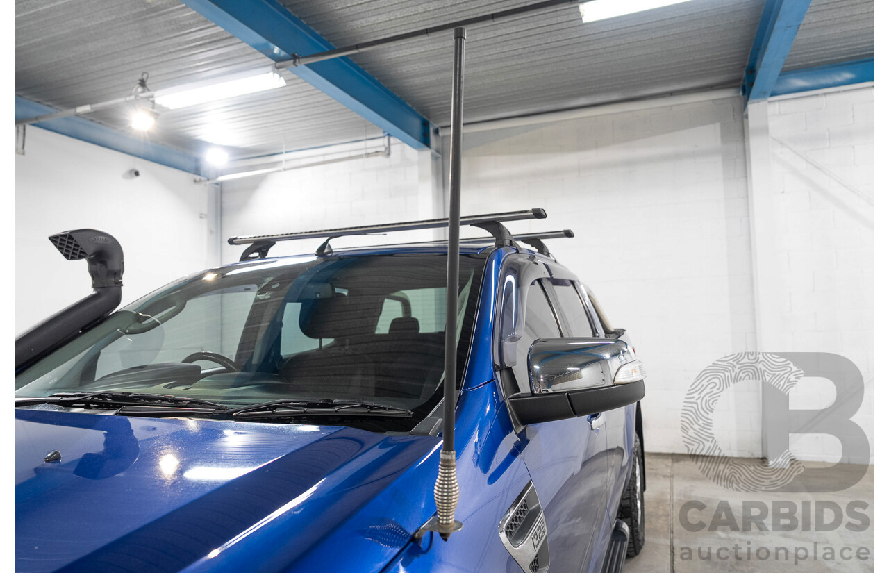 11/2014 Ford Ranger XLT 3.2 (4x4) PX Super Cab Pick Up Blue 3.2L