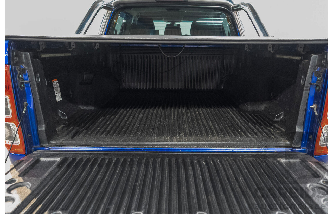 11/2014 Ford Ranger XLT 3.2 (4x4) PX Super Cab Pick Up Blue 3.2L
