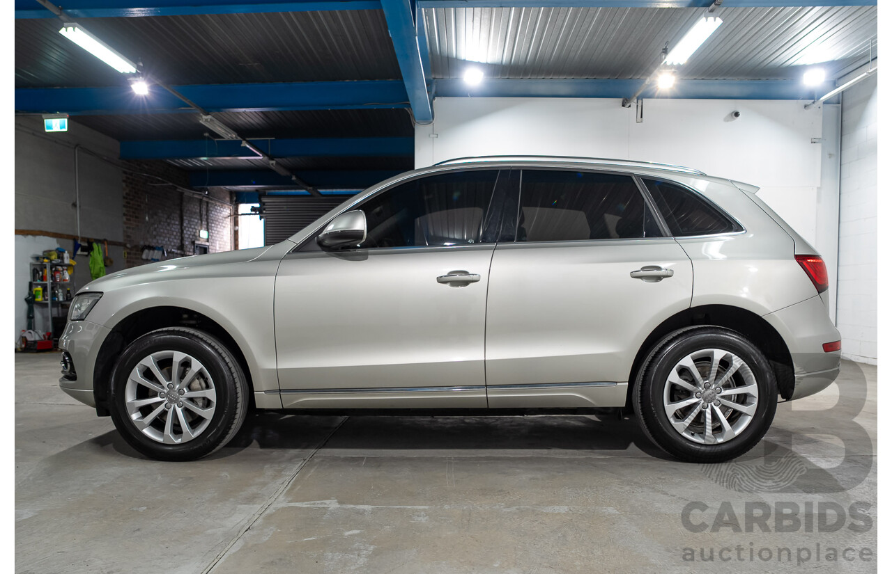 09/2014 Audi Q5 2.0 TDI Quattro (AWD) 8R MY14 4D Wagon Silver Turbo Diesel 2.0L