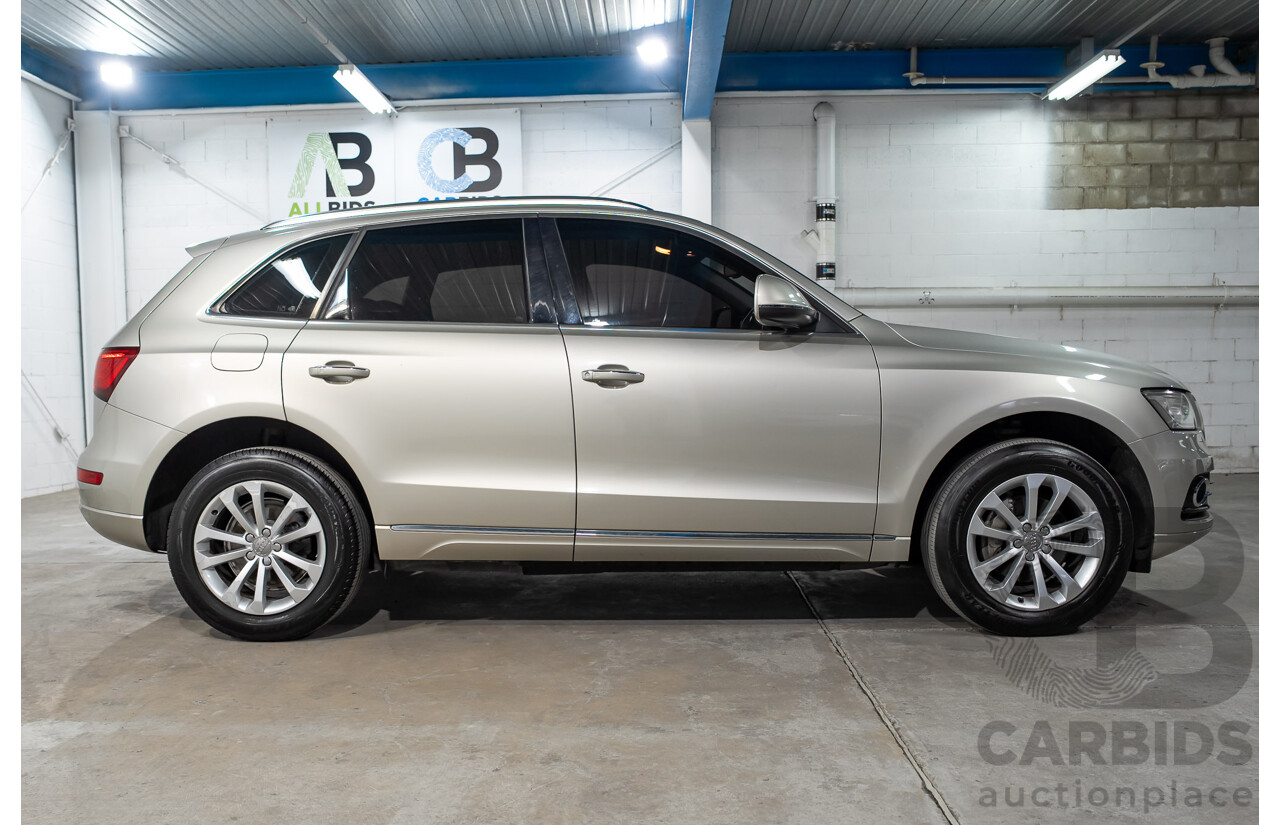09/2014 Audi Q5 2.0 TDI Quattro (AWD) 8R MY14 4D Wagon Silver Turbo Diesel 2.0L