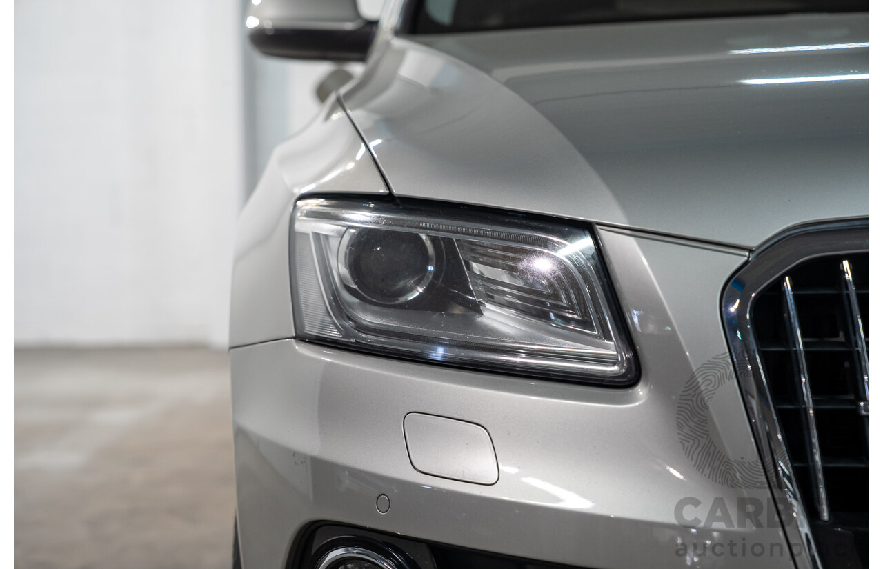09/2014 Audi Q5 2.0 TDI Quattro (AWD) 8R MY14 4D Wagon Silver Turbo Diesel 2.0L