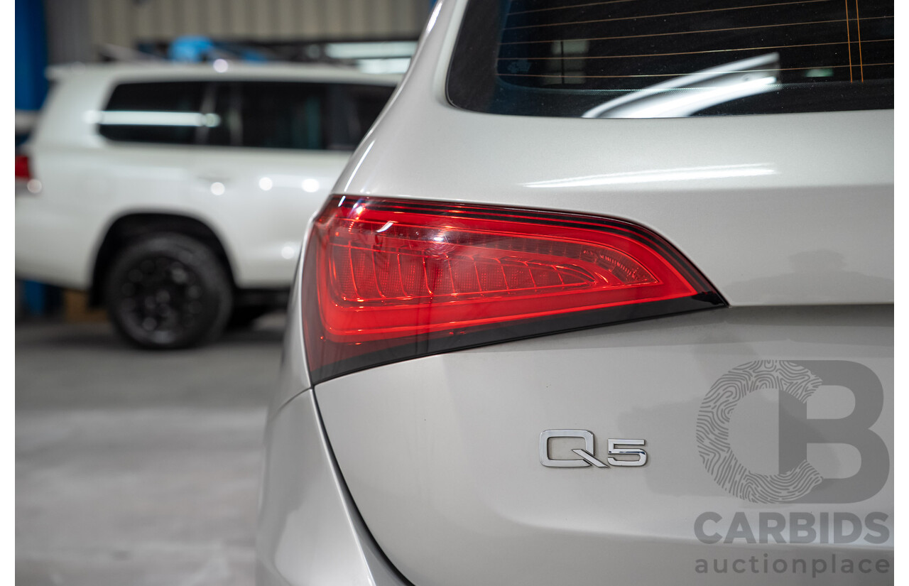 09/2014 Audi Q5 2.0 TDI Quattro (AWD) 8R MY14 4D Wagon Silver Turbo Diesel 2.0L