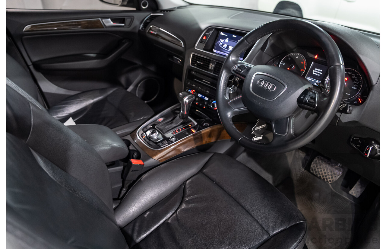 09/2014 Audi Q5 2.0 TDI Quattro (AWD) 8R MY14 4D Wagon Silver Turbo Diesel 2.0L