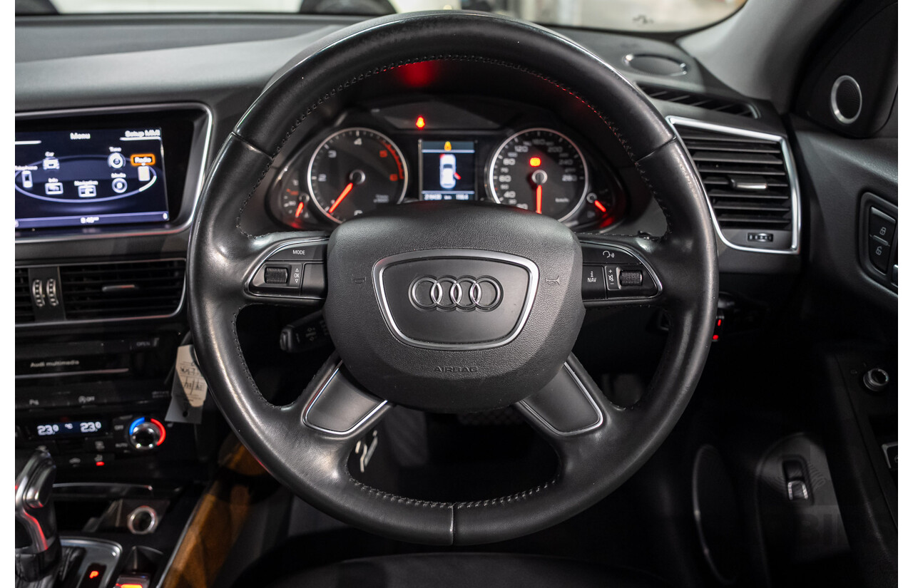 09/2014 Audi Q5 2.0 TDI Quattro (AWD) 8R MY14 4D Wagon Silver Turbo Diesel 2.0L