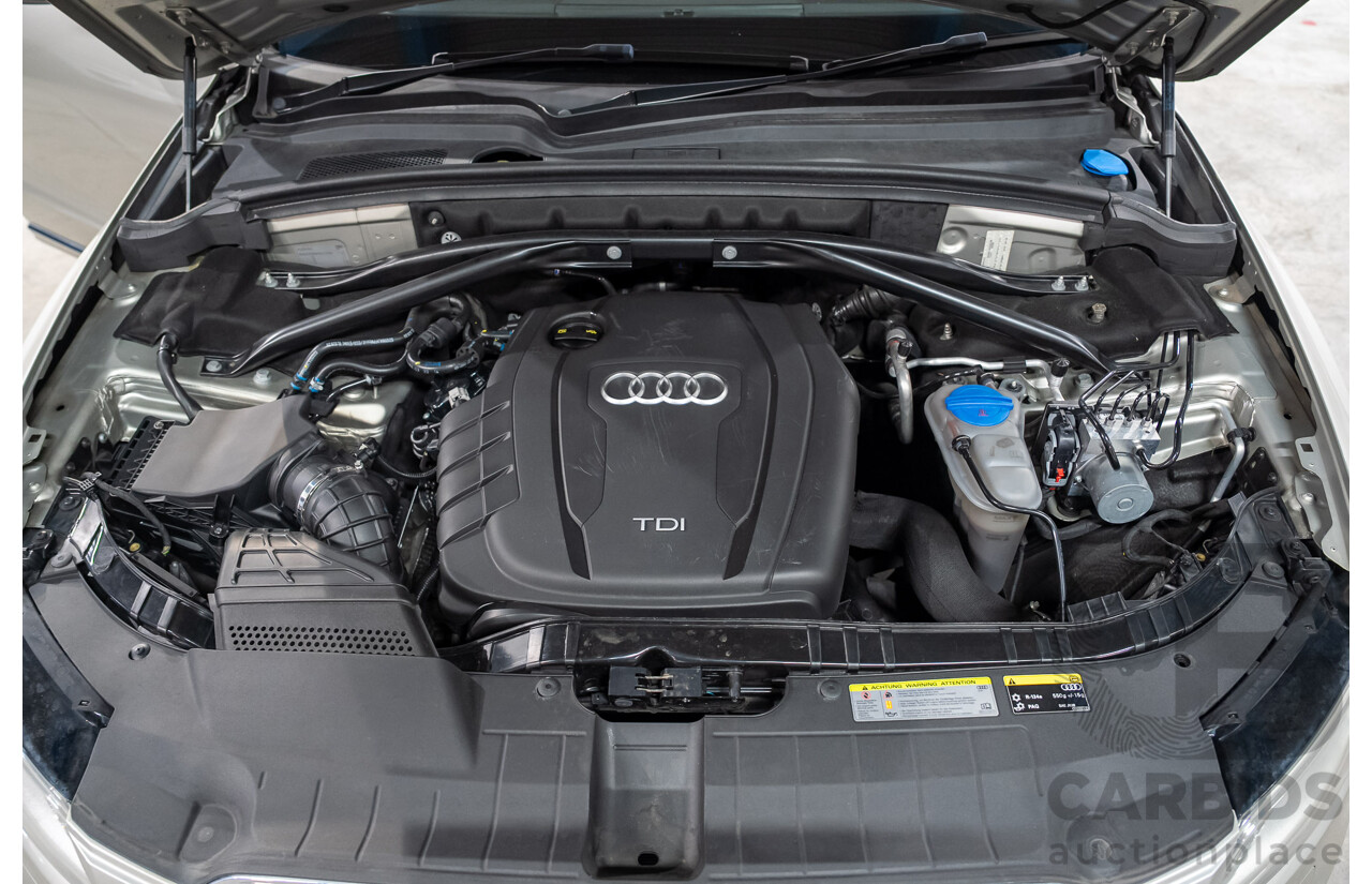 09/2014 Audi Q5 2.0 TDI Quattro (AWD) 8R MY14 4D Wagon Silver Turbo Diesel 2.0L