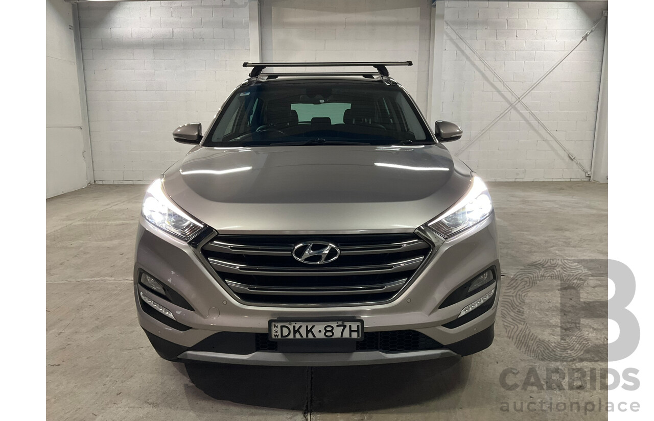 11/2016 Hyundai Tucson Highlander (AWD) TLE 4d Wagon White Turbocharged 1.6L