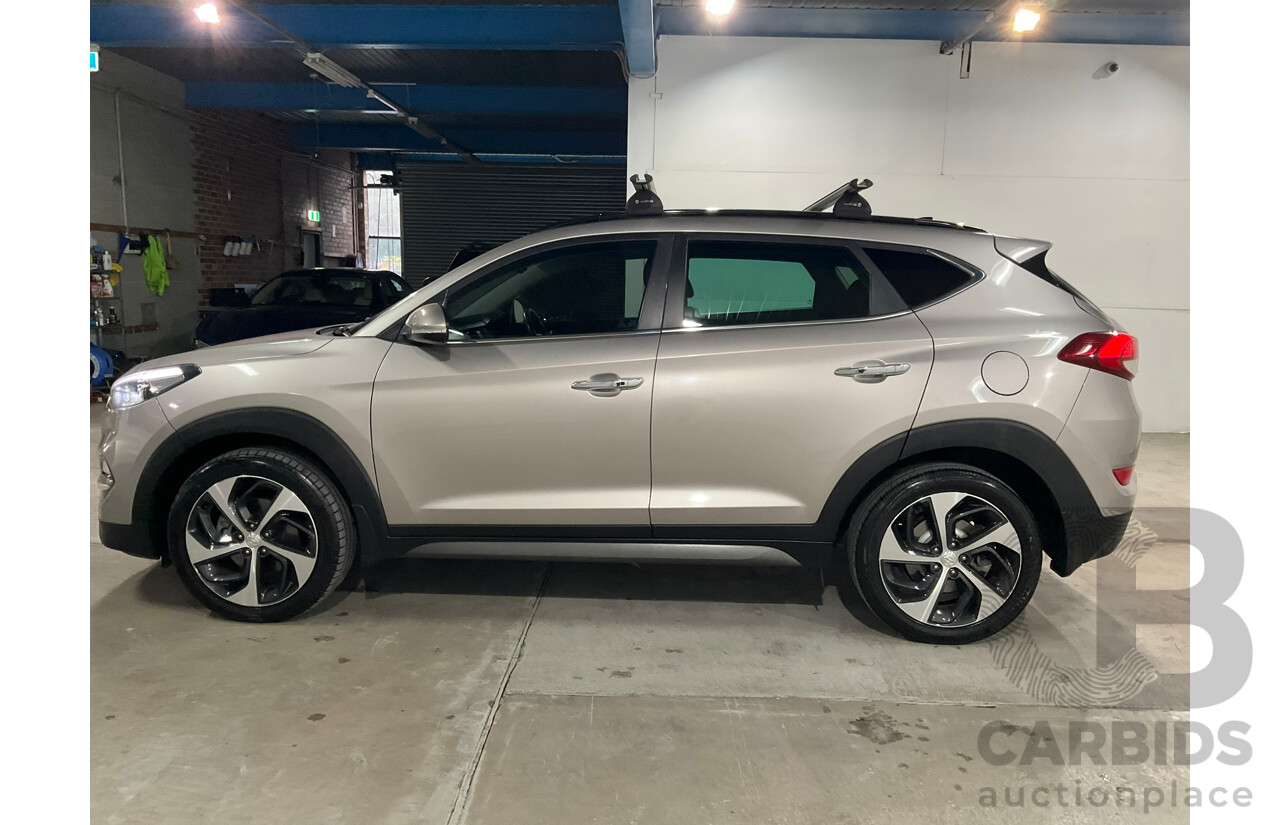 11/2016 Hyundai Tucson Highlander (AWD) TLE 4d Wagon White Turbocharged 1.6L