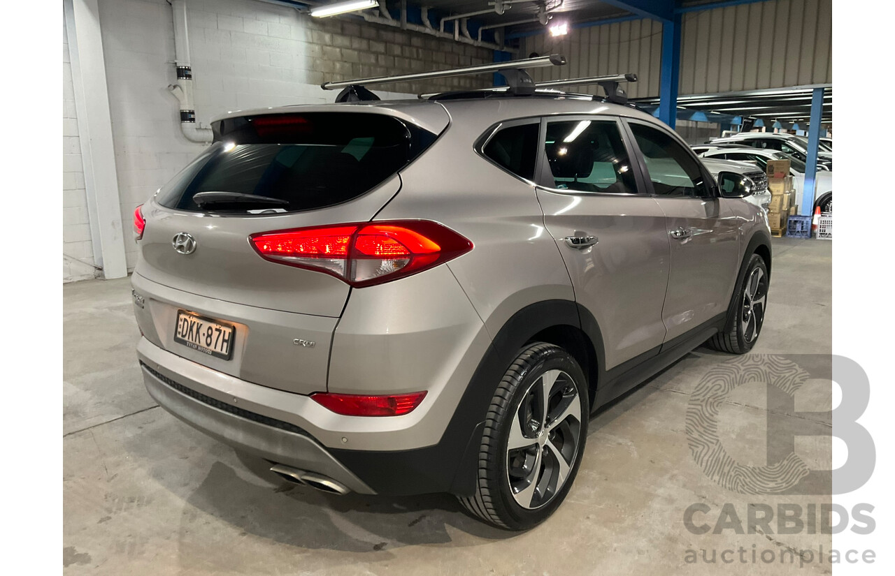 11/2016 Hyundai Tucson Highlander (AWD) TLE 4d Wagon White Turbocharged 1.6L