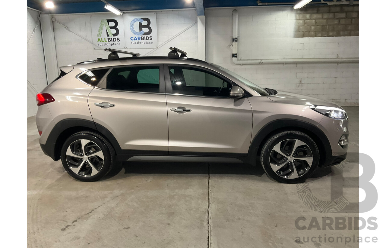 11/2016 Hyundai Tucson Highlander (AWD) TLE 4d Wagon White Turbocharged 1.6L