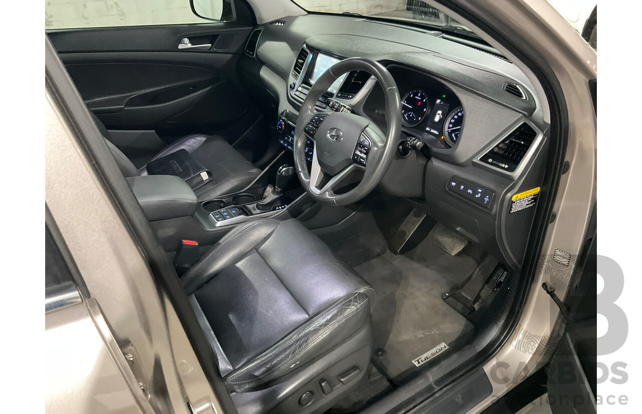 11/2016 Hyundai Tucson Highlander (AWD) TLE 4d Wagon White Turbocharged 1.6L