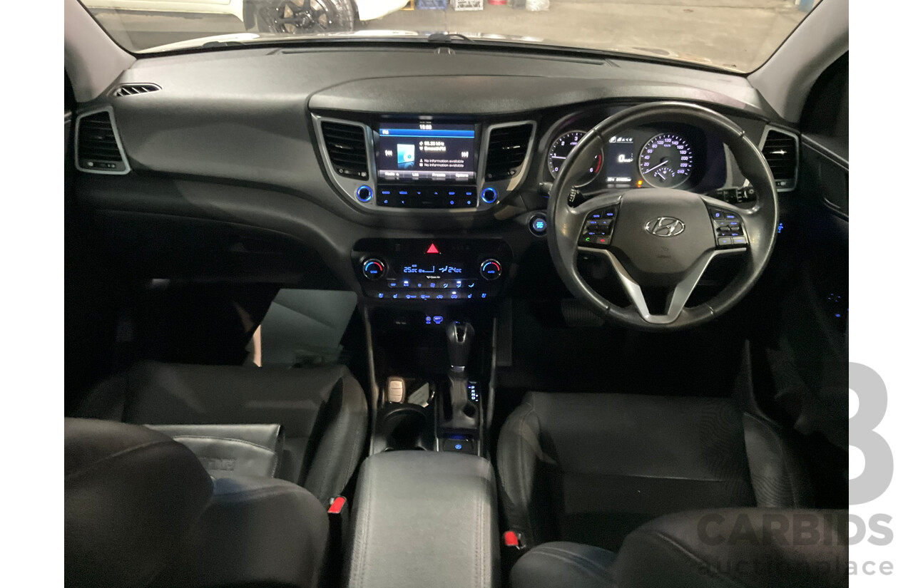 11/2016 Hyundai Tucson Highlander (AWD) TLE 4d Wagon White Turbocharged 1.6L