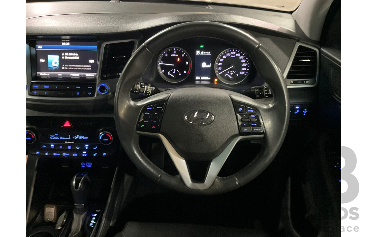 11/2016 Hyundai Tucson Highlander (AWD) TLE 4d Wagon White Turbocharged 1.6L