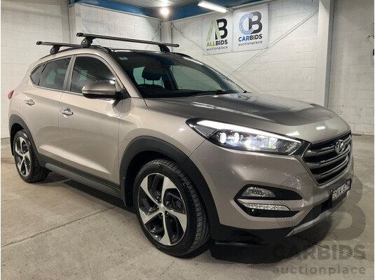11/2016 Hyundai Tucson Highlander (AWD) TLE 4d Wagon White Turbocharged 1.6L