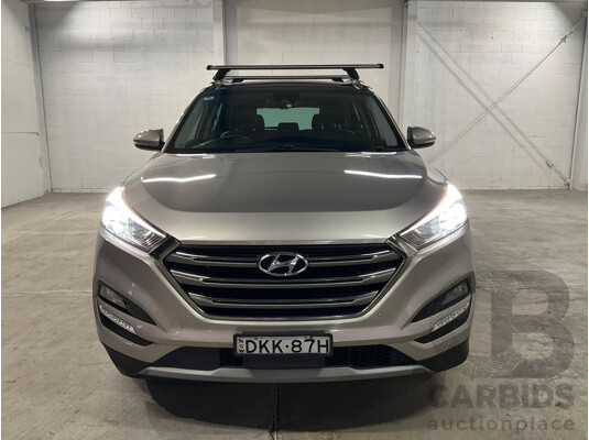 11/2016 Hyundai Tucson Highlander (AWD) TLE 4d Wagon White Turbocharged 1.6L