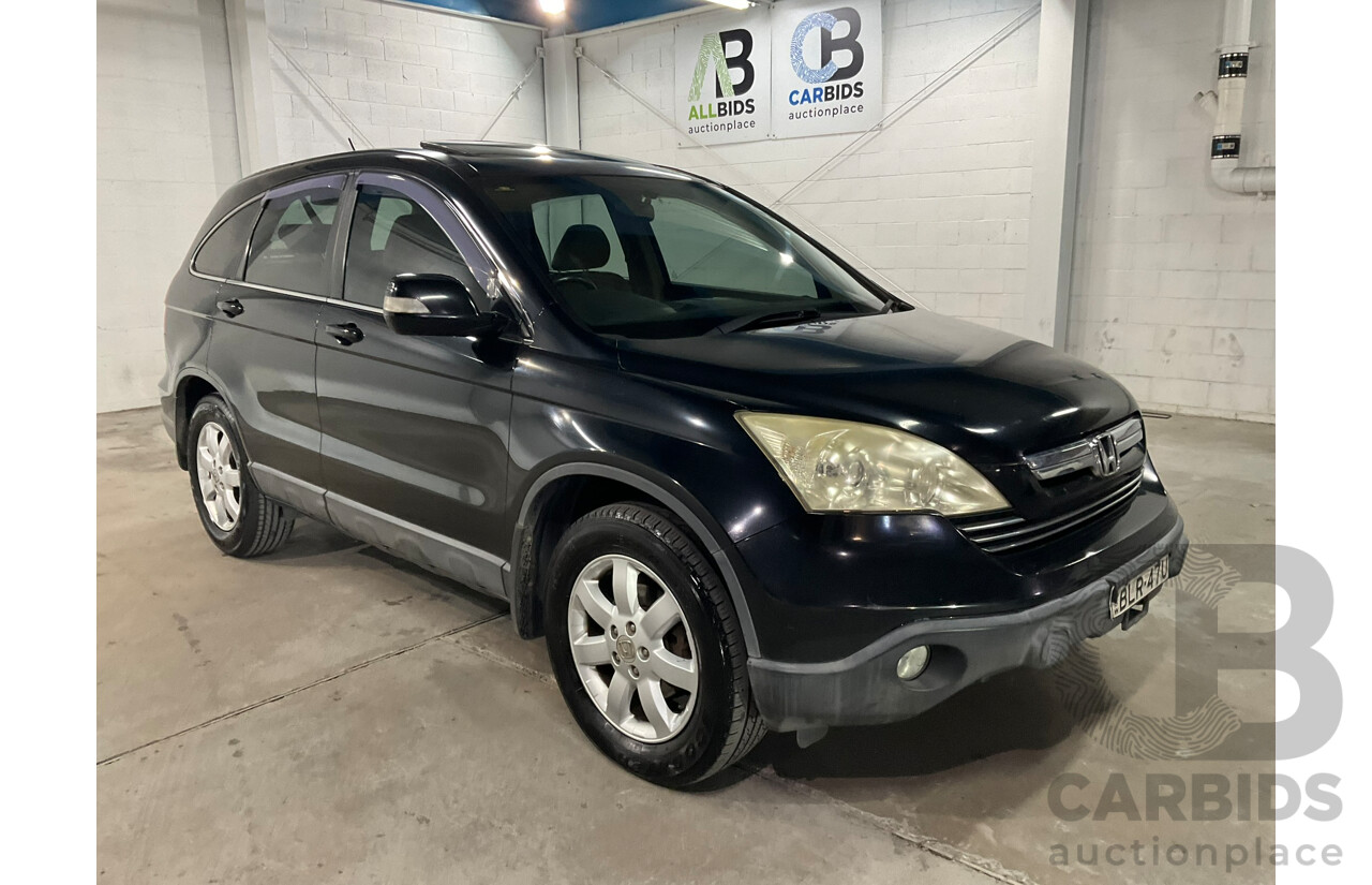 10/2009 Honda Cr-V (4x4) Luxury MY07 4d Wagon Black 2.4L