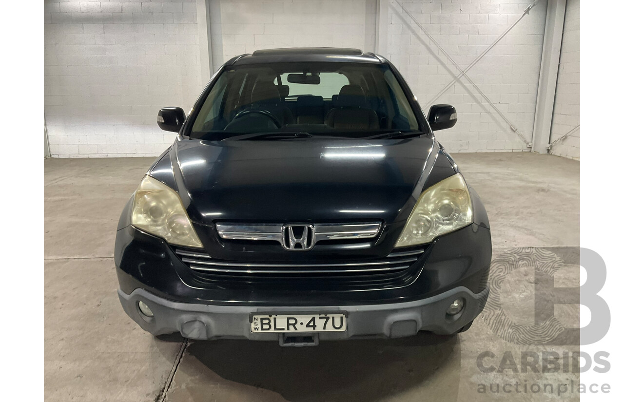 10/2009 Honda Cr-V (4x4) Luxury MY07 4d Wagon Black 2.4L
