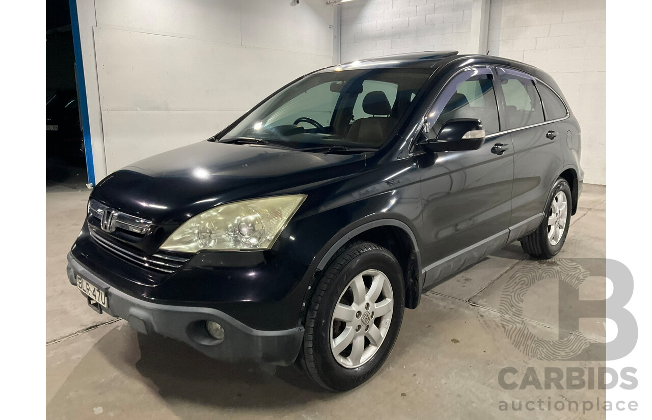 10/2009 Honda Cr-V (4x4) Luxury MY07 4d Wagon Black 2.4L