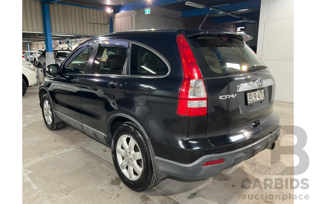 10/2009 Honda Cr-V (4x4) Luxury MY07 4d Wagon Black 2.4L
