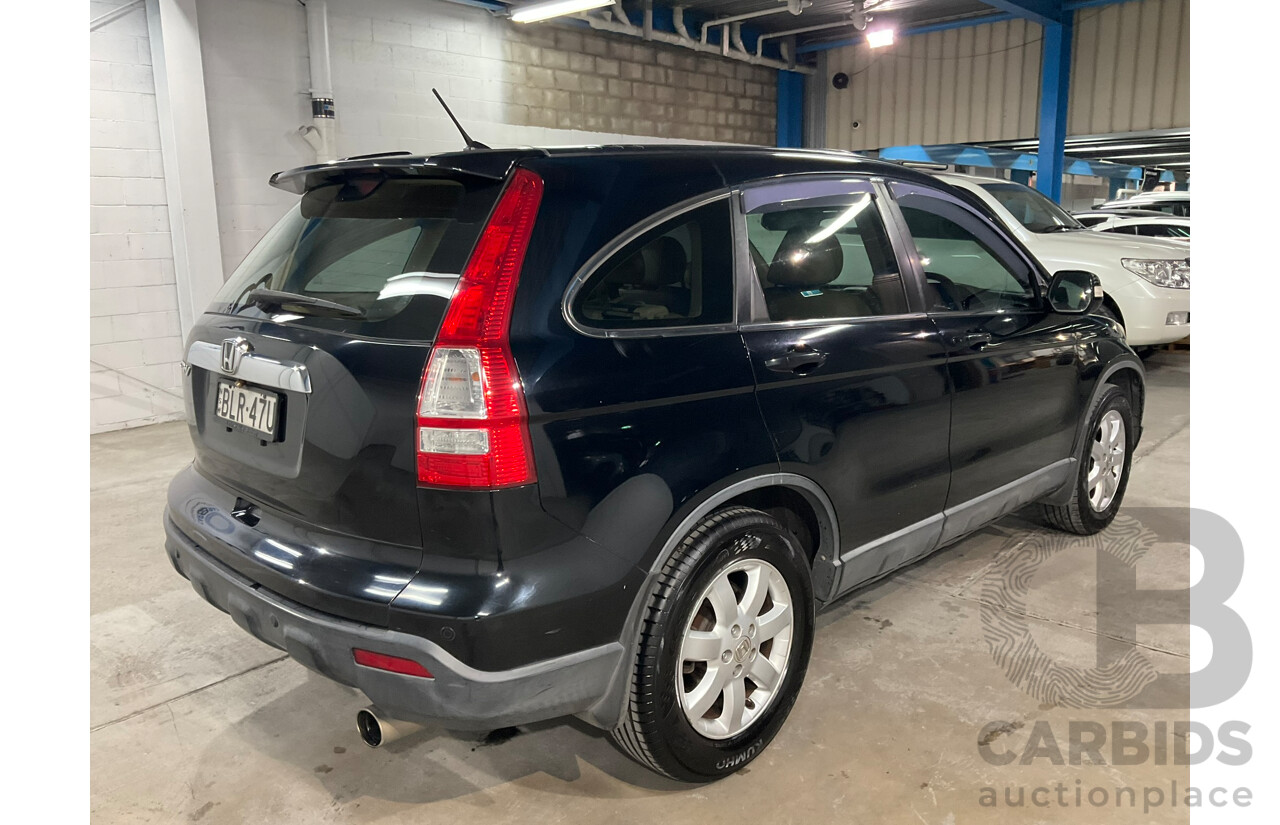 10/2009 Honda Cr-V (4x4) Luxury MY07 4d Wagon Black 2.4L