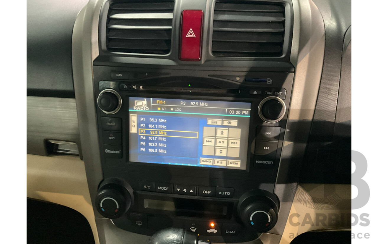 10/2009 Honda Cr-V (4x4) Luxury MY07 4d Wagon Black 2.4L
