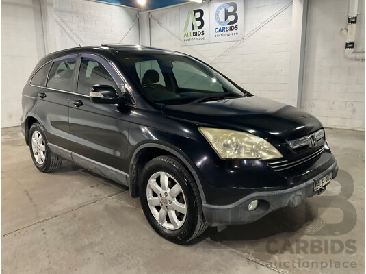 10/2009 Honda Cr-V (4x4) Luxury MY07 4d Wagon Black 2.4L